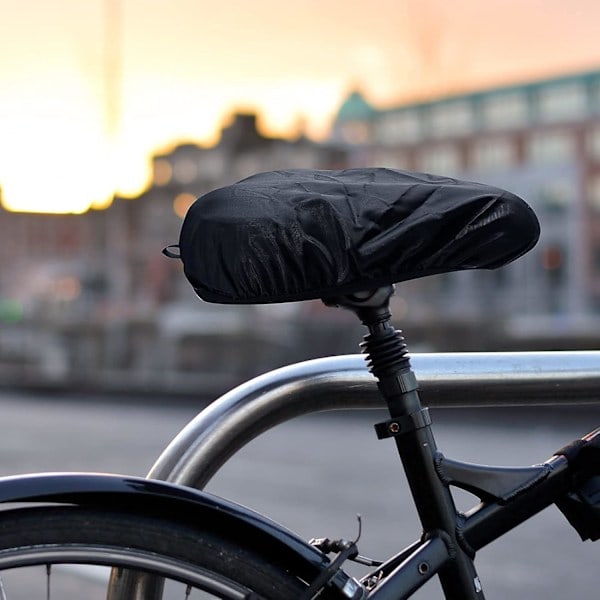 QD-Sadelöverdrag Cykel - 2 Pack - Universal - Cykelsadelöverdrag - Svart/Grå