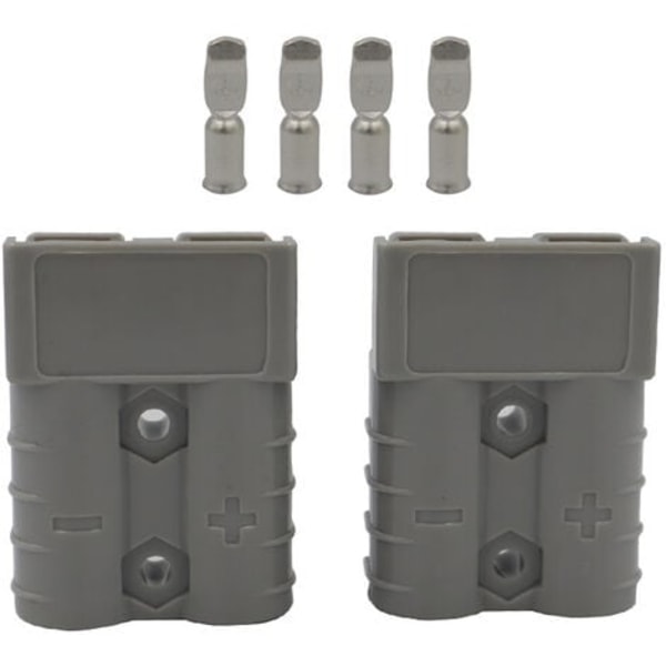 #QD#Anderson-liitin lataukseen ja virransyöttöön pari uros ja naaras AMH 50A 600V