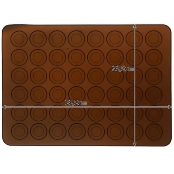 Macaron Bageform i Silikone / Form - 48 pladser_QQ