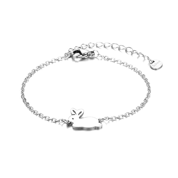 QD-Påskhare - Armband för kvinnor, Justerbar längd, Kaninarmband