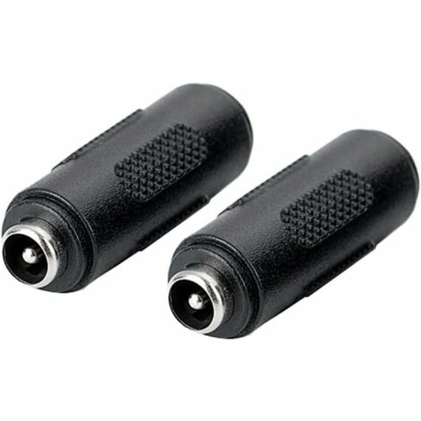 #QD# 3 st DC-strömkontakt hona till hona 5,5x2,1 mm, hona till hona kopplingsadapter för CCTV