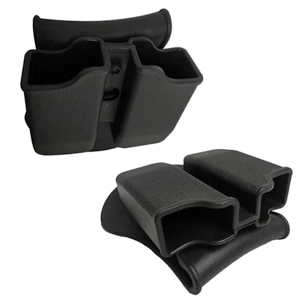 Taktisk 9mm Dobbelt Magasinholder til Glock 1911 Hylster Ma bla sort til Glock