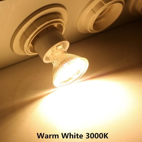LED MR11-pærer 2W 12V, GU4 Varm hvid 3000K, 20W Halogenækvivalent, MR11 G4/GU4.0 LED-pære (4-pak)