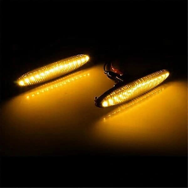Bil LED Front Side Marker Light Blinklys for IS250 Svart 81730-30131