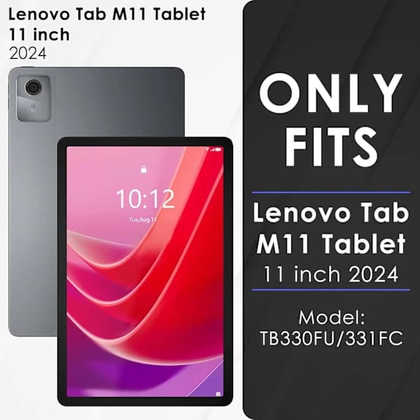 Musta Kotelo Lenovo Tab M11 KATUMO