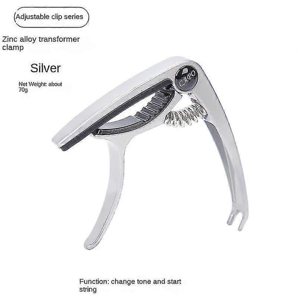 Gitarrcapo, Capo, Capo for akustisk gitar, akustisk gitar capo, Capo for elektrisk gitar, akustisk gitar capo 6 strenger, Gitarrcapo for A2