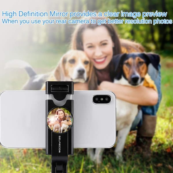 Bluetooth Selfiekeppi / Mobiiliteline Lampulla