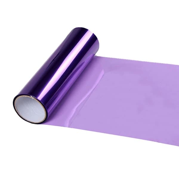 3 stk. lilla 100CM*30CM Bilforlygte farveskift filmbremse lig