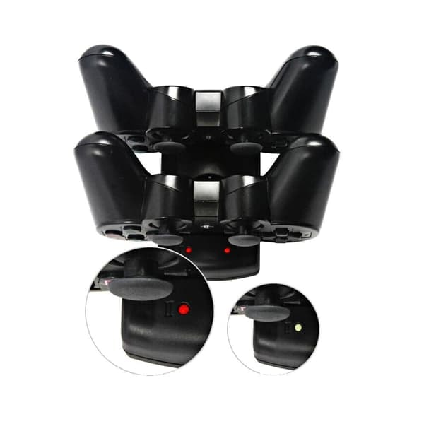 \"QD\" Playstation 3 / PS3 Move Dubbelt Laddningsställ