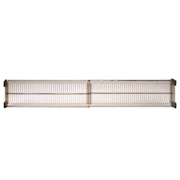 /QD/ Justerbar Skuffeinnredning - 2 deler - Transparent Plast