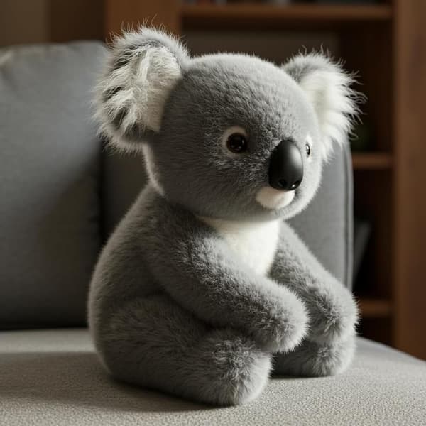 Følelsesmæssig Støttebjørn - Ultra Blød Koala Der Efterligner Rigtige Kram