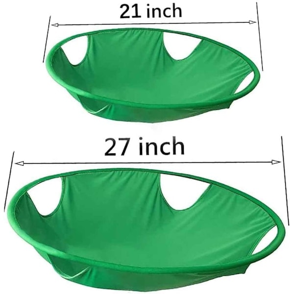 \"QD\" Hopfällbar tvättkorg, en innovativ vikbar tvättkorg för badrum, bärbara hemorganisatörer (53 cm)