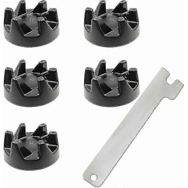 \"QD\" 5-pak Mixer Gummikobling Kobling Med Fjernelsesværktøj Til Kitchenaid 9704230 - JA