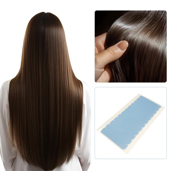 Double-sided tape for hair extensions/wig 10 sheets 240 stickers 20