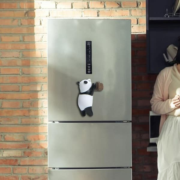 Panda kontormemo dekorasjon kjøleskapsmagneter Resin panda