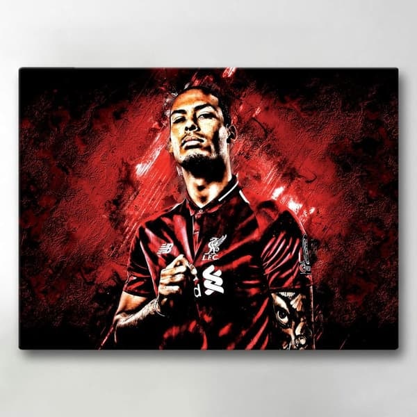 Lerretbilde / Bilde - Virgil van Dijk - 40x30 cm - Canvas_QQ