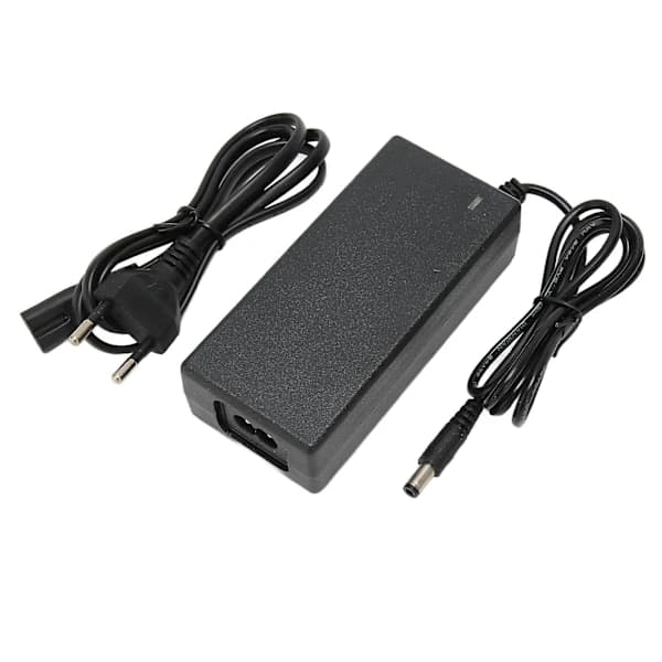36V litiumbatteri snabbladdningsadapter - 42V 2A DC5.5x2.5 EU-kontakt