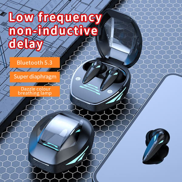 Trådløse hodetelefoner Bluetooth 5.3 Svart_qq