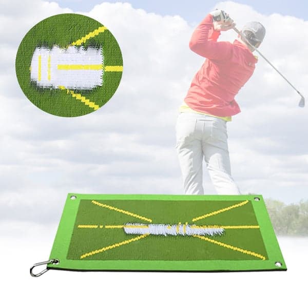 Golftreenimatto / golfsvingiharjoitusmatto 25x50 cm