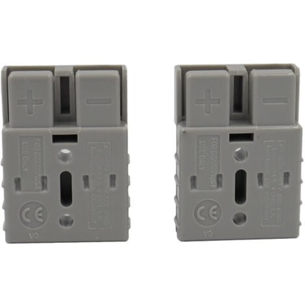 #QD#Anderson-liitin lataukseen ja virransyöttöön pari uros ja naaras AMH 50A 600V