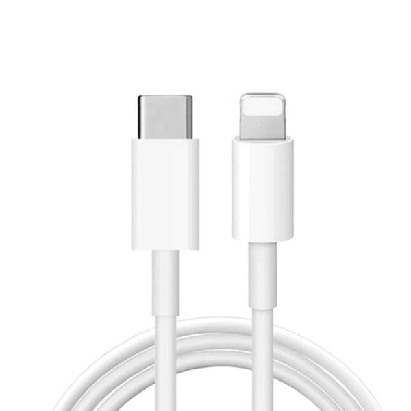2 kpl adapteri + latauskaapeli iOS-laite suurinopeuksinen lataus iPhone 20W pikalaturi USB-C Lightning-kaapeli