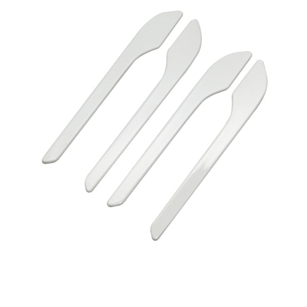 4-pack Dörrhandtagsskydd mot repor för Tesla Model 3/Y Vit˜QD