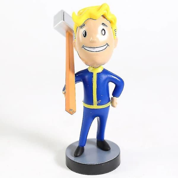 QD-Fallout Vault Boy Bobble Head Docka PVC Figur Samlarobjekt Leksaker 7 Stilar