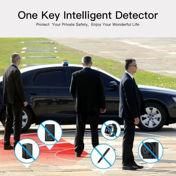 \"QD\" Trådløs signaldetektor Infrarød kameradetektor GPS bug-monitor