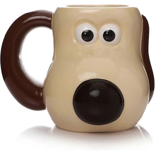 HA~Keramisk kaffemugg | 3D-formad kaffekopp & te-mugg | Roliga muggar för män | Nyhet Mugg Stor Mugg