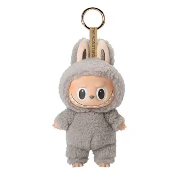 Labubu Dukke Første Generation Labubu Nøglering Mart Høj Kvalitet Macaron Blind Box Plyslegetøj Monster Labubus La Bubu Original A