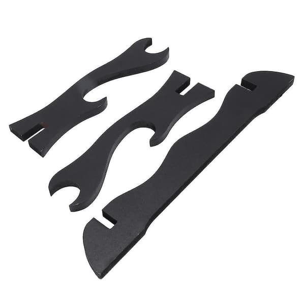 Samurai Sværd Display Stand Træ 2-Lags Holder Stativ til Katana Wakizashi Hjemmekollektion Sort