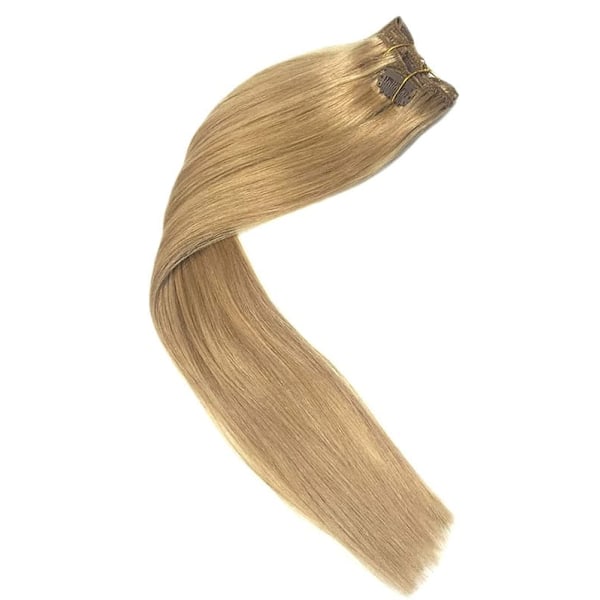 Remy Clip-on Löshår #27 Mellanblond 40 cm_qq