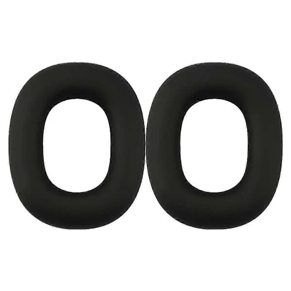 1 par bløde silikone ørepuder til Baseus Bowie H1i headset Multolor Sort