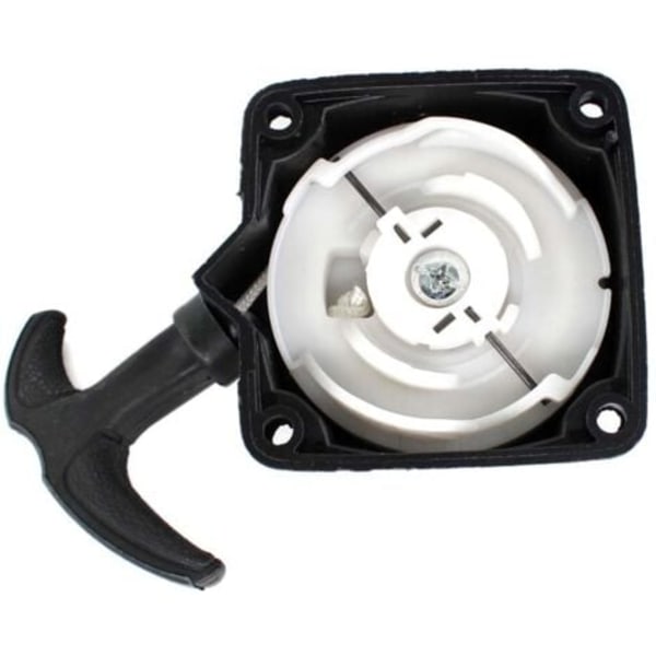 QQU-Startmotor och Startplatta för Röjsåg Borrpump 2-takt 30cc till 50cc Centrumavstånd 67mm