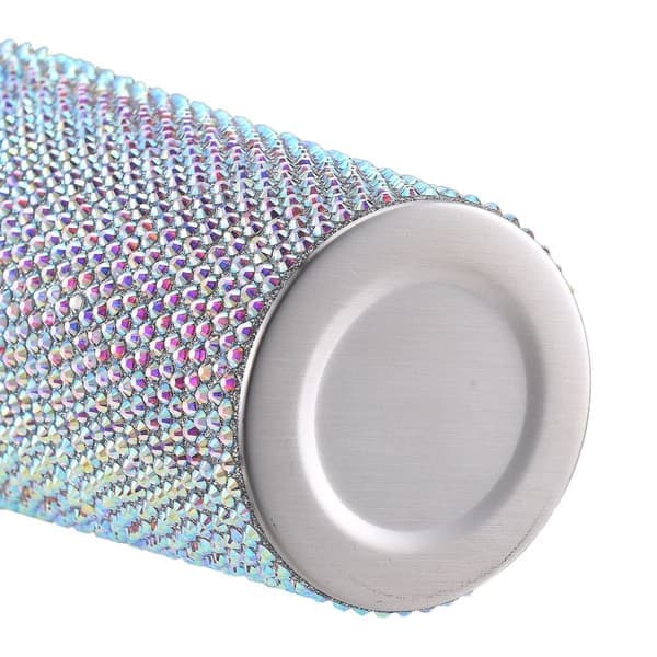 Rhinestone vandflaske i rustfrit stål 500 ml til kvinder