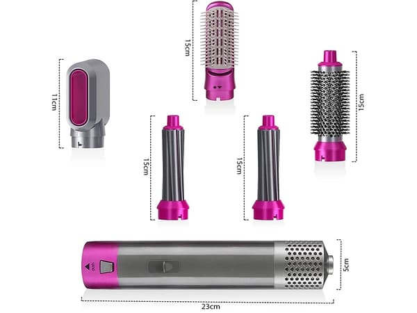 Air Styler / Varmluftsbørste / Hårstyler - 5 dele