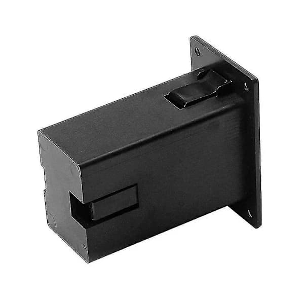 9V Batteriholder Rum til Akustisk Guitar Bas Pickup Sort