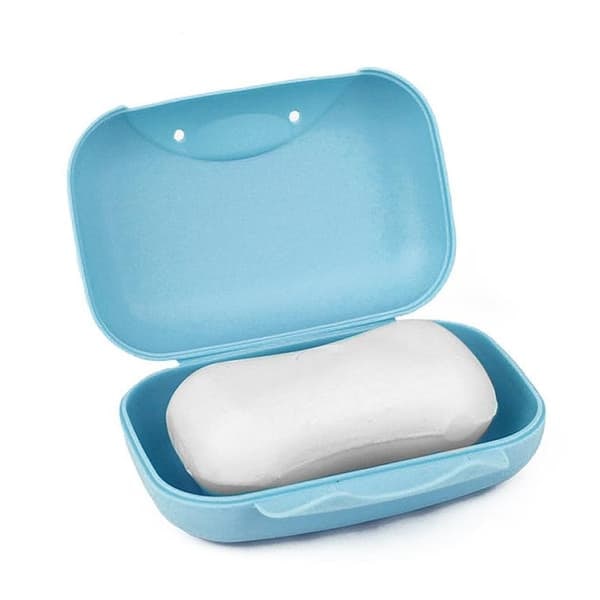 2-Pack - Tvålkopp / Tvålförvaring för Resor och Uteaktiviteter_QQ