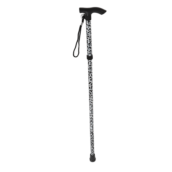 [QD] Folding Walking Stick Aluminium Alloy Ergonomic Extendable 5 Level Adjustable Collapsible Cane for Seniors and Disabled