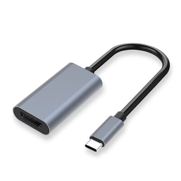 USB-C till HDMI-kabel - Plug & Play - Stöder ljud och video - Kompatibel med bärbara datorer och smartphones