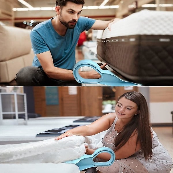 \"QD\" 2 kpl Patjan kiila, Helppokäyttöinen patjannostin, Käytännöllinen kiilan muotoinen patja, Ergonominen patjan kiila, Selkäkipujen lievittämiseen