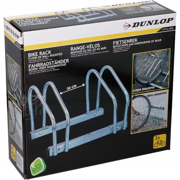 /QD/ Sykkelstativ for 2 sykler - Aluminium