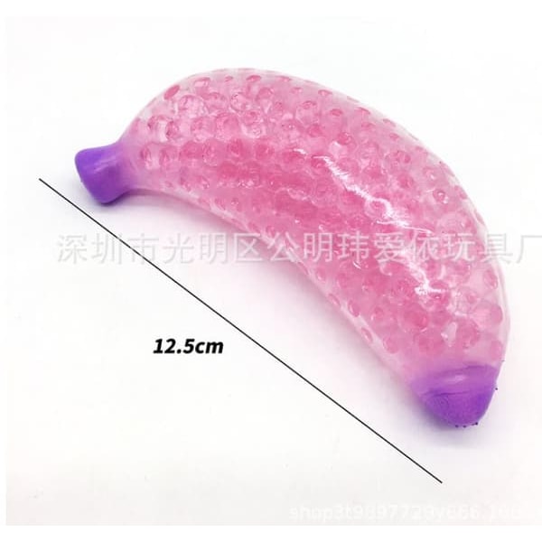 2 st Frukt Banan Antistressboll Fidget Leksaker CE-Certifikat_qq