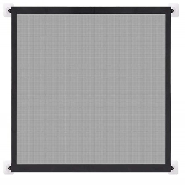 Säkerhetsgrind för dörrar och trappor (110 x 74 cm) Nylon*QN