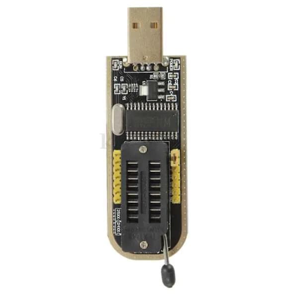 CH341a 24 25 Serie Eeprom Flash Bios Usb Programmeringsmodul + Soic8 Sop8 Testklemme til Eeprom 93cxx