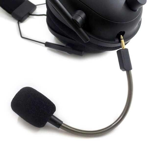 [QD] Mikrofon Ersättningsmikrofon Headset 3,5 mm Mikrofonbom för Razer Blackshark V2/V2 Pro
