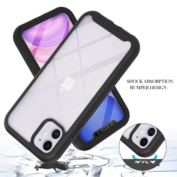 Stöttåligt Edge Skal iPhone 11 Svart_GOD