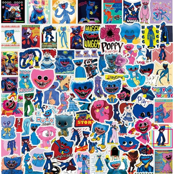 100 stk Poppy Playtime klistremerker stickers_qq