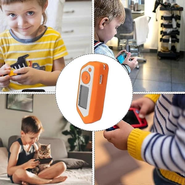 Skyddsfodral för Flipper Zero, Mjukt skyddsfodral för Flipper Zero, Tillbehör för Flipper Zero-enhet, Flipper Z ingår ej [] Orange
