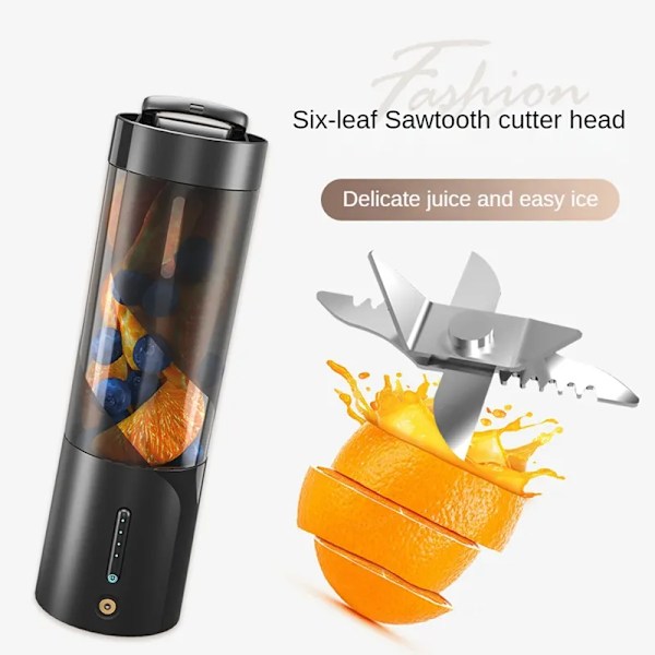 QU.Portabel Blender Juice Blender För Shakes Och Smoothies Personlig Blender Mini Juicekopp För Resor Kontor